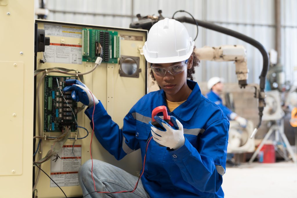 Female Electric Contractor